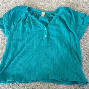 Joie Turquoise Blouse